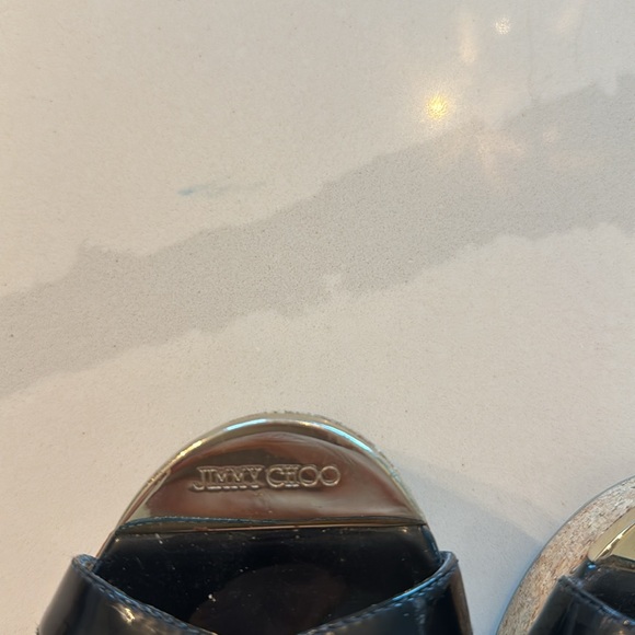 Jimmy Choo Wedge Sandal-size 37 - Picture 10 of 12